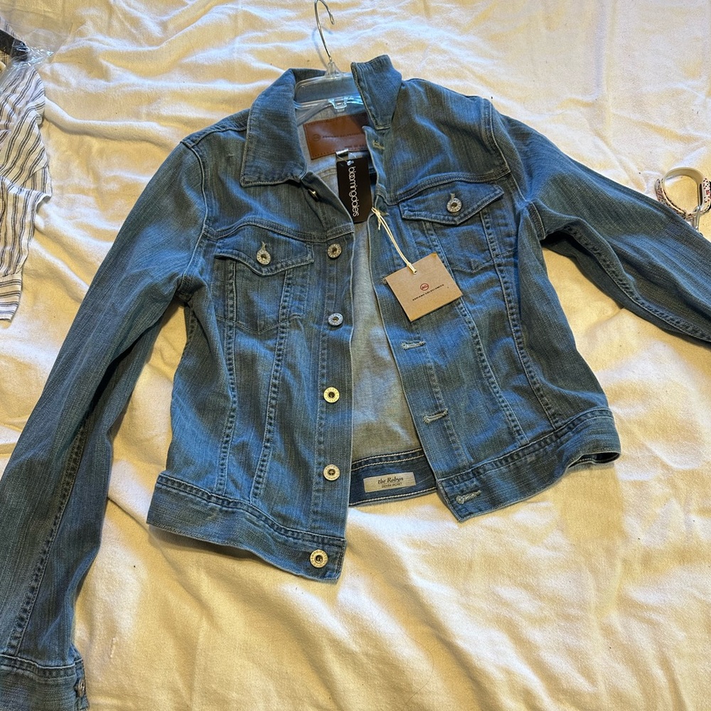 AG Adriano Goldschmied Robyn Denim/Jean Jacket NWT Size M